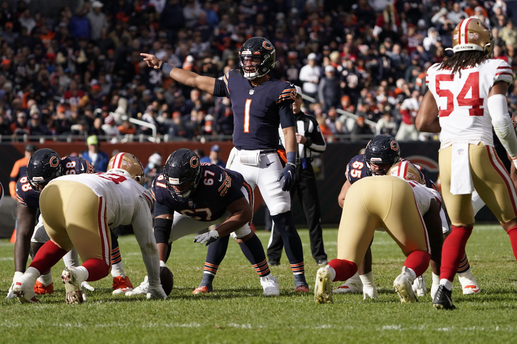 49ers Bears Football